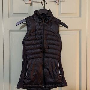 Lululemon Athletica Black Quilted Vest